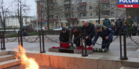На площади Победы в Пскове прошел митинг в память о погибших за Родину - ГТРК Псков