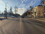 В Пскове отремонтировали несколько участков улицы Вокзальной