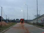 В Великих Луках коммунальные службы борются с ледяным дождём
