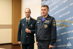 В Главном управлении присвоены первые и очередные специальные звания и отмечены лучшие спортсмены