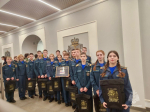 Кадеты МЧС России приняли участие в торжественном церемониале