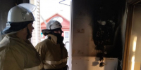 Жилой дом горел в Гдовском районе из-за замыкания в электрическом щитке - Pln-Pskov.Ru