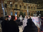Съемки программы «Играй, гармонь» проходят у Псковского театра