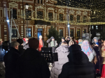 Съемки программы «Играй, гармонь» проходят у Псковского театра