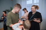 Учащиеся воскресной школы Псково-Печерского монастыря дали концерт для воспитанников дома-интерната