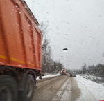В Дновском районе приступили к расчистке улиц от снега