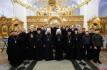 Митрополит Матфей совершил Литургию в храме Успения Пресвятой Богородицы на Березовой алее в Останкино в Москве