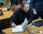 Книгу по истории Святогорского Успенского монастыря презентовали в «Михайловском»