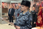 В Пскове сотрудники Росгвардии присягнули на верность Родине