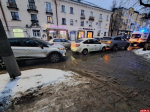 Водитель пострадала в тройном ДТП в Пскове. ФОТО