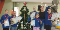 Псковская команда выиграла петербургские «Рождественские старты» по вольтижировке. Фото: спортшкола «Надежда» - InformPskov.Ru