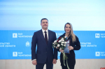 Корреспондента «ПЛН FM» наградили за высокие достижения в сфере физической культуры и спорта