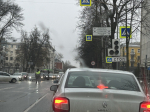 В Пскове отсутствует свет в части зданий в центре города