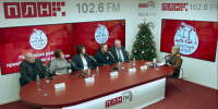 Круглый стол на радио «ПЛН FM»: Преобразование и развитие Псковского района. ВИДЕО - Pln-Pskov.Ru