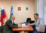 Псковский омбудсмен Дмитрий Шахов и заместитель начальника Университета ФСИН России Александр Сысоев провели рабочую встречу