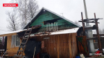 Пожарные ликвидируют возгорание жилого дома в Опочке