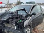 Два человека пострадали при столкновении автомобилей в Псковском районе