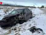 Два человека пострадали при столкновении автомобилей в Псковском районе