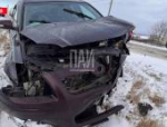 Два человека пострадали при столкновении автомобилей в Псковском районе