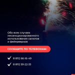 Запуск фейерверков вызывает тревогу у граждан и осложняет работу оперативных служб – Михаил Ведерников