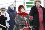 Шумные святочные гуляния проходят в музее-заповеднике «Михайловское»