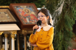 Рождественский праздник и новогодняя программа прошли в храме Александра Невского в Пскове. Фоторепортаж
