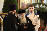 Рождественский праздник и новогодняя программа прошли в храме Александра Невского в Пскове. Фоторепортаж