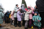 Рождественский праздник и новогодняя программа прошли в храме Александра Невского в Пскове. Фоторепортаж