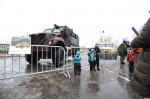 Псковские полицейские обеспечивают охрану порядка на выставке трофейной техники стран НАТО