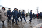 Псковские полицейские обеспечивают охрану порядка на выставке трофейной техники стран НАТО