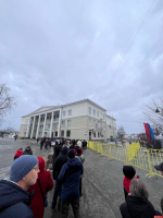 Псковские полицейские обеспечивают охрану порядка на выставке трофейной техники стран НАТО