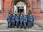 В православный праздник курсанты оказали помощь воинскому храму Александра Невского
