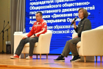 Встреча председателя правления «Движения Первых» Артура Орлова со студентами в ПсковГУ