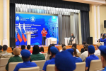 Встреча председателя правления «Движения Первых» Артура Орлова со студентами в ПсковГУ