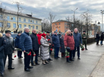 Память жителей и защитников блокадного Ленинграда почтили в Пскове