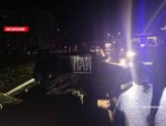 Водитель автомобиля Audi на огромной скорости врезался в фонарный столб на улице Труда в Пскове