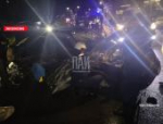 Водитель автомобиля Audi на огромной скорости врезался в фонарный столб на улице Труда в Пскове