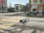 Водитель «Нивы» сбил велосипедиста на пешеходном переходе в Великих Луках