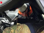 В Псковском районе пьяный водитель оказался зажат в опрокинувшемся автомобиле