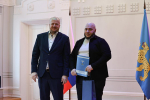 Награждение победителей муниципального конкурса на лучшее новогоднее оформление