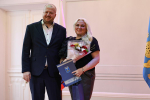 Награждение победителей муниципального конкурса на лучшее новогоднее оформление