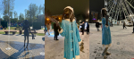 Кот на счастье, медведи и сердца: необычные скульптуры Великих Лук