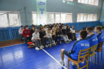 Псковские футболисты встретились с учащимися Псковского педагогического комплекса. Фото: пресс-служба ФК «Псков»