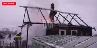 Пожарные ликвидируют возгорание дома в Великолукском районе - InformPskov.Ru