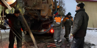 Водоснабжение в домах №13 и №14 в псковской деревне Писковичи могут возобновить к вечеру - Pln-Pskov.Ru