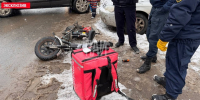 Курьеру потребовалась госпитализация в результате ДТП в Пскове - Псковская правда