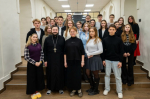 Состоялась встреча православной молодежи с заведующей кафедрой теологии ПсковГУ Мариной Манойловой