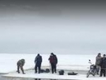 В Псковской области 13 рыбаков отрезало от берега, спастись помогла лишь русская смекалка. Видео