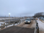 На дороге Изборск — Палкино — Остров открыто движение транспорта по временному объезду моста через реку Романовка