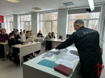 Сотрудник Росгвардии провел занятия по профориентированию